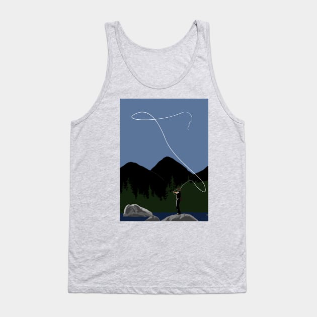 Fishing Tank Top by joelthayer